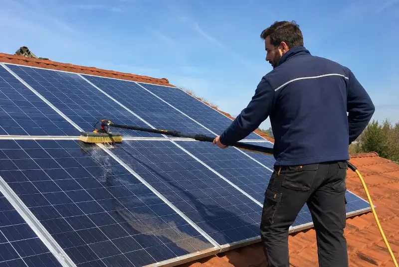 Nettoyage et entretien de panneaux solaires à Sains-du-Nord